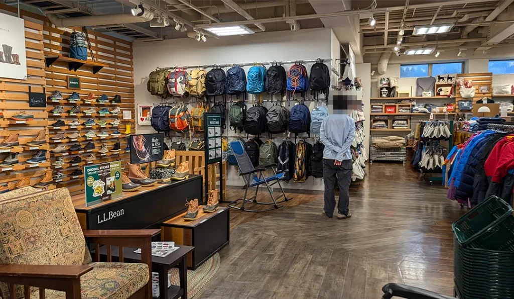  L.L.Bean Flagship 吉祥寺店の実地写真