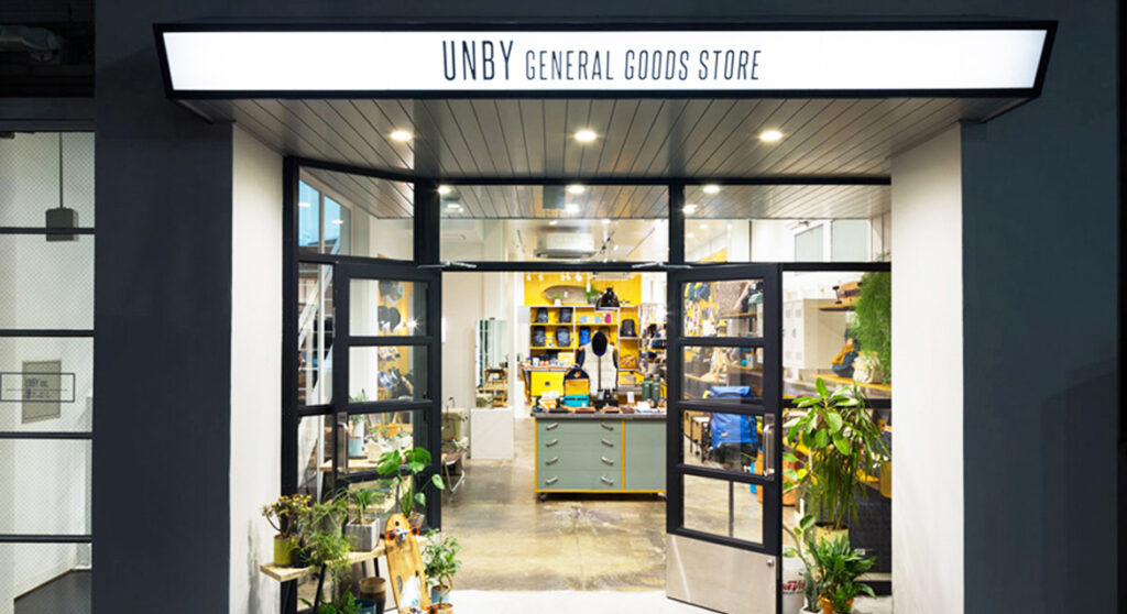 UNBY GENERAL GOODS STORE HARAJUKUのショップ外観