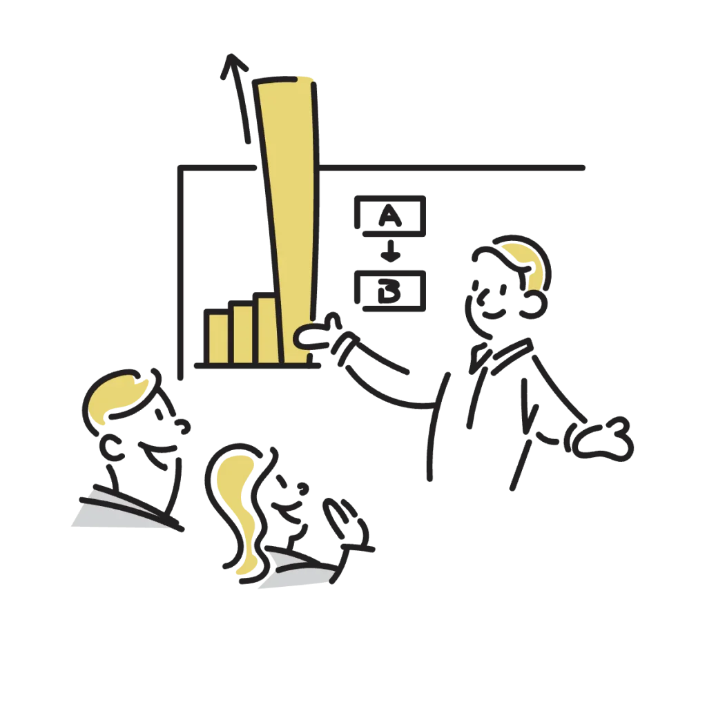 An illustration depicting fair wage payment