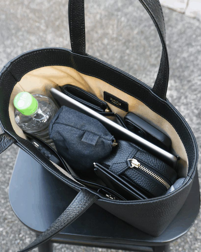 HushTug- Leather Mini Tote