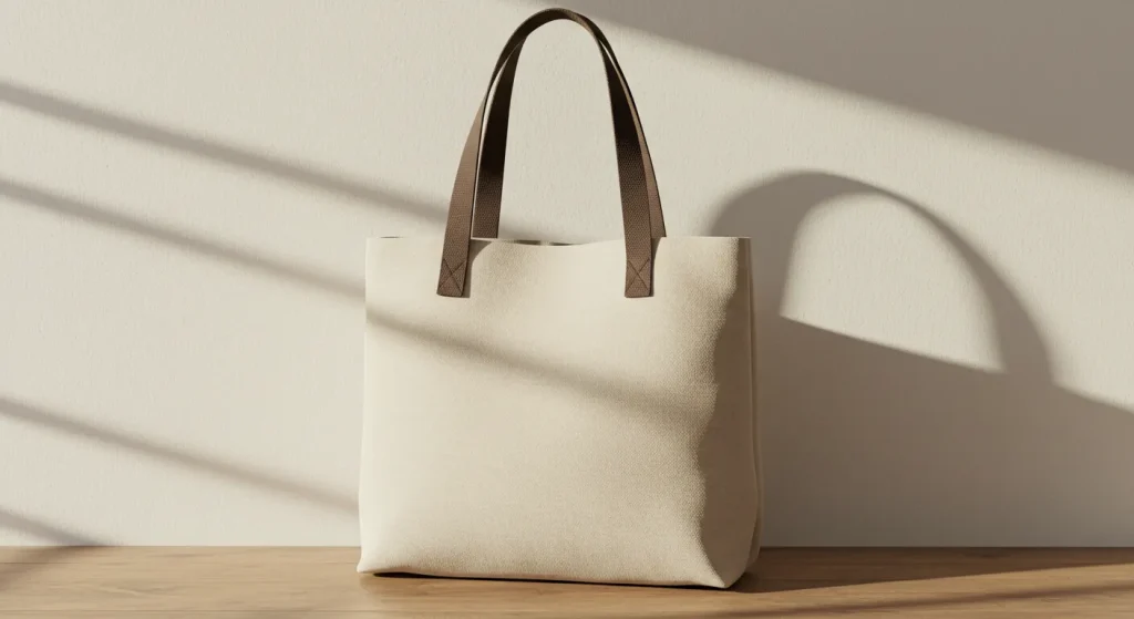シンプルなバッグのイメージ