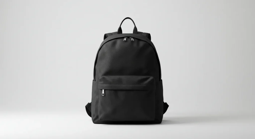 シンプルなリュックのイメージ