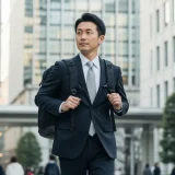 出勤する50代男性のイメージ