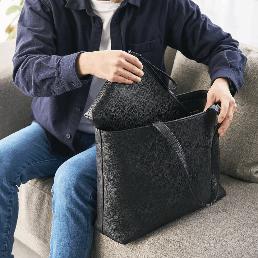 HushTug レザートート