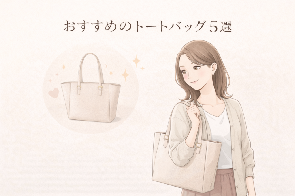 40代レディースにおすすめのトートバッグ5選