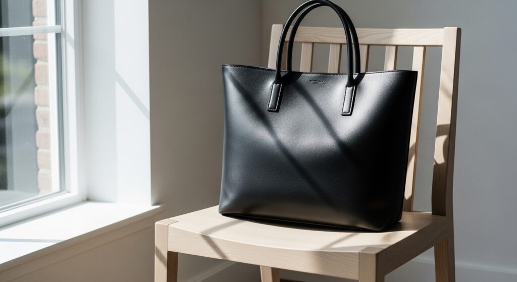 シンプルなトートバッグのイメージ画像
