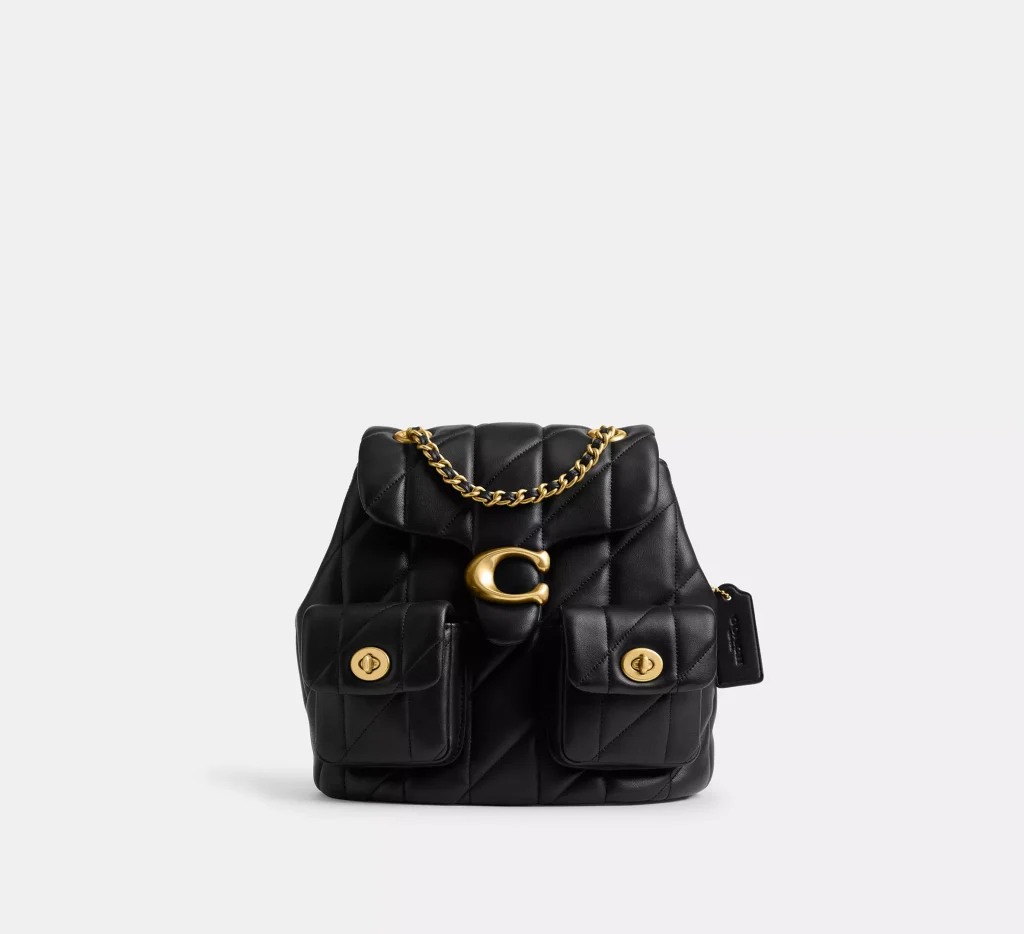 タビー バックパック・キルティング（COACH）の画像