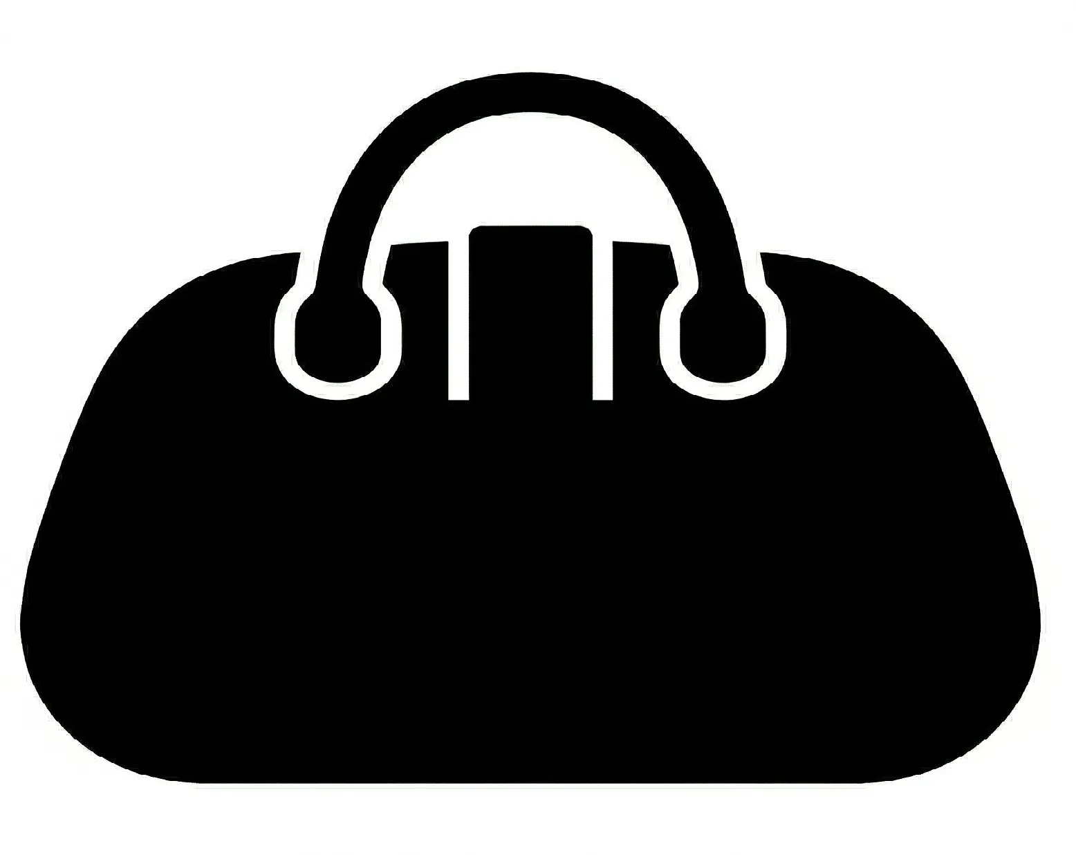 ボストンバッグのアイコン